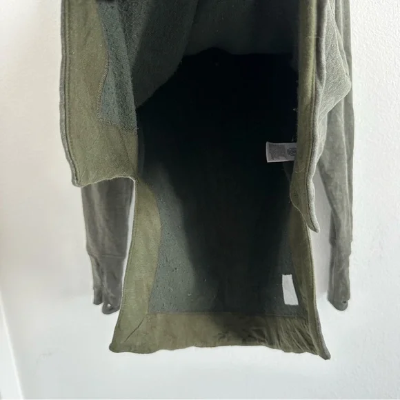 Athleta Coaster Luxe Recover Aspen Olive Heather Green Sweatshirt Size: S - Picture 4 of 10